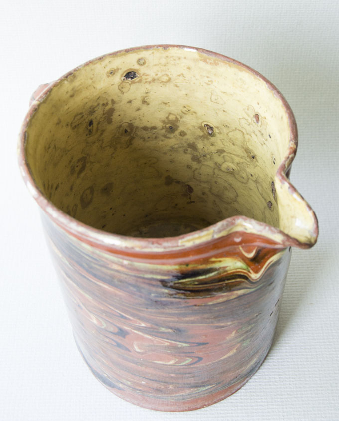 Brocca ceramica di Vanchy